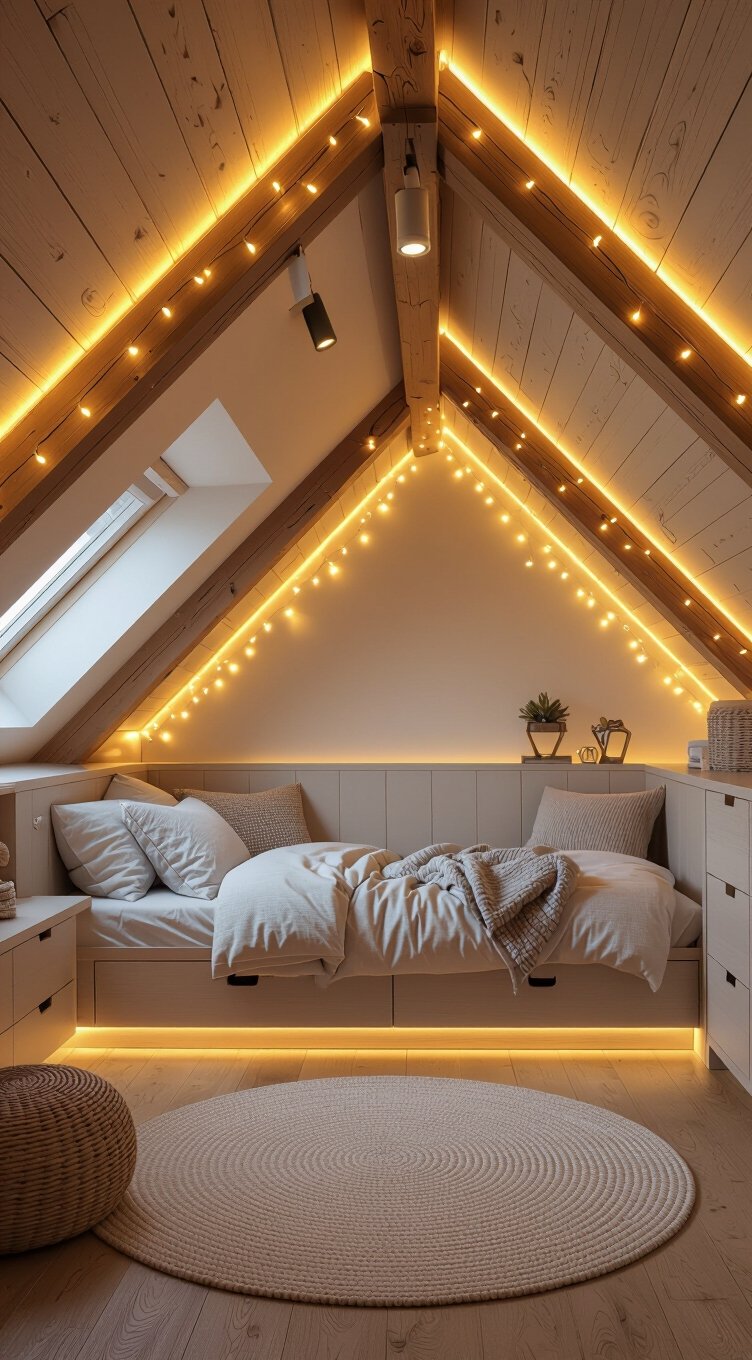 lighting solutions for kids attic bedrooms