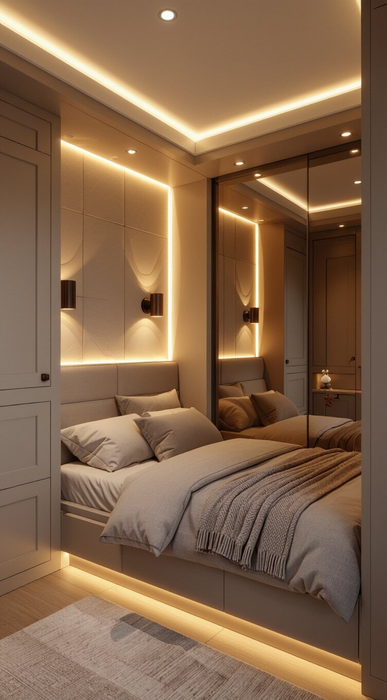lighting tricks for small rooms