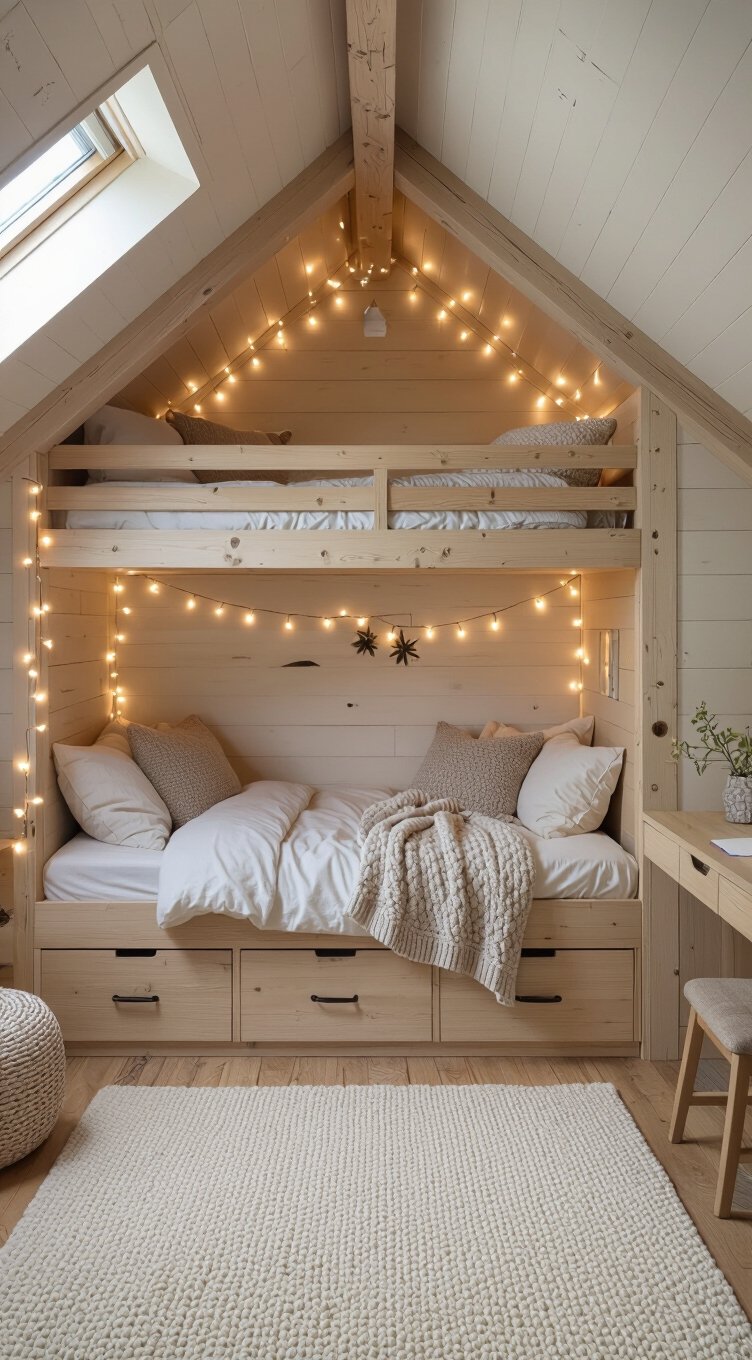 loft beds with built in storage