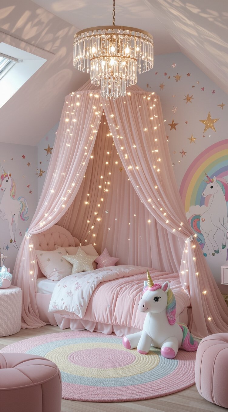 magical playful bedroom themes
