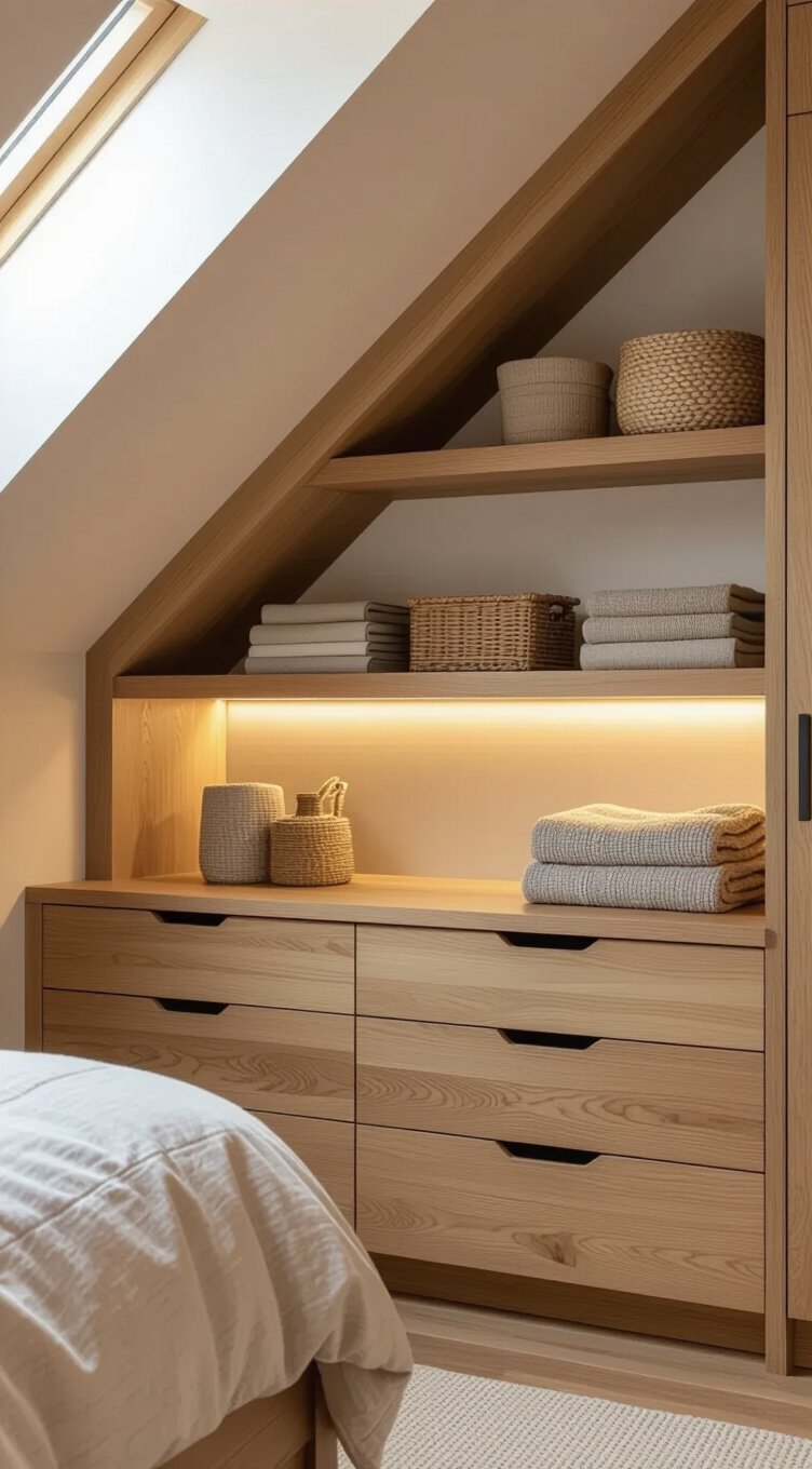 maximize space with custom storage