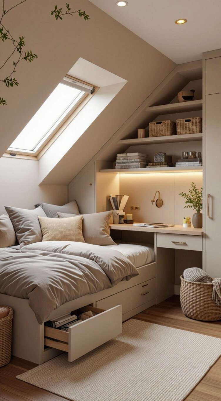 maximize space with smart furniture