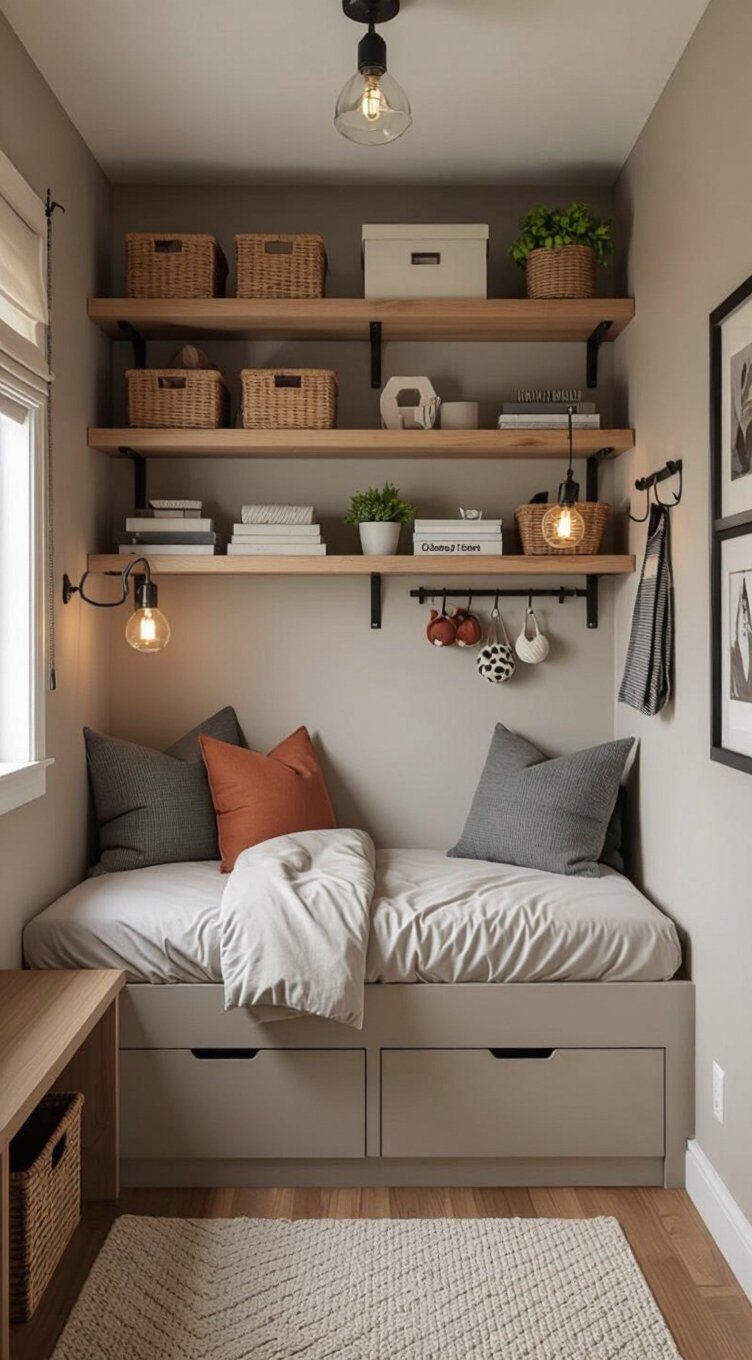 maximize wall space usage