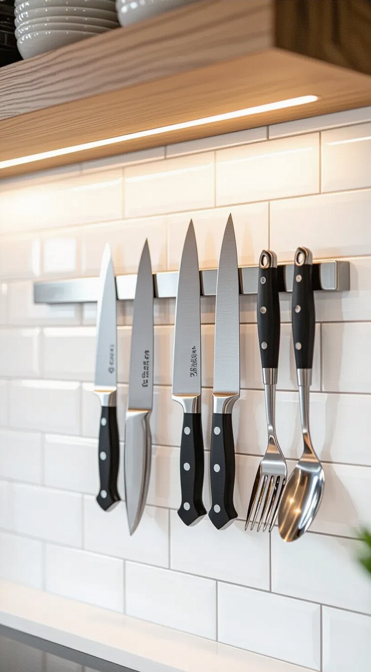 mount magnetic strip for tools