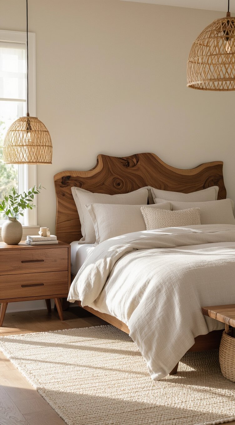natural wood warms neutrals