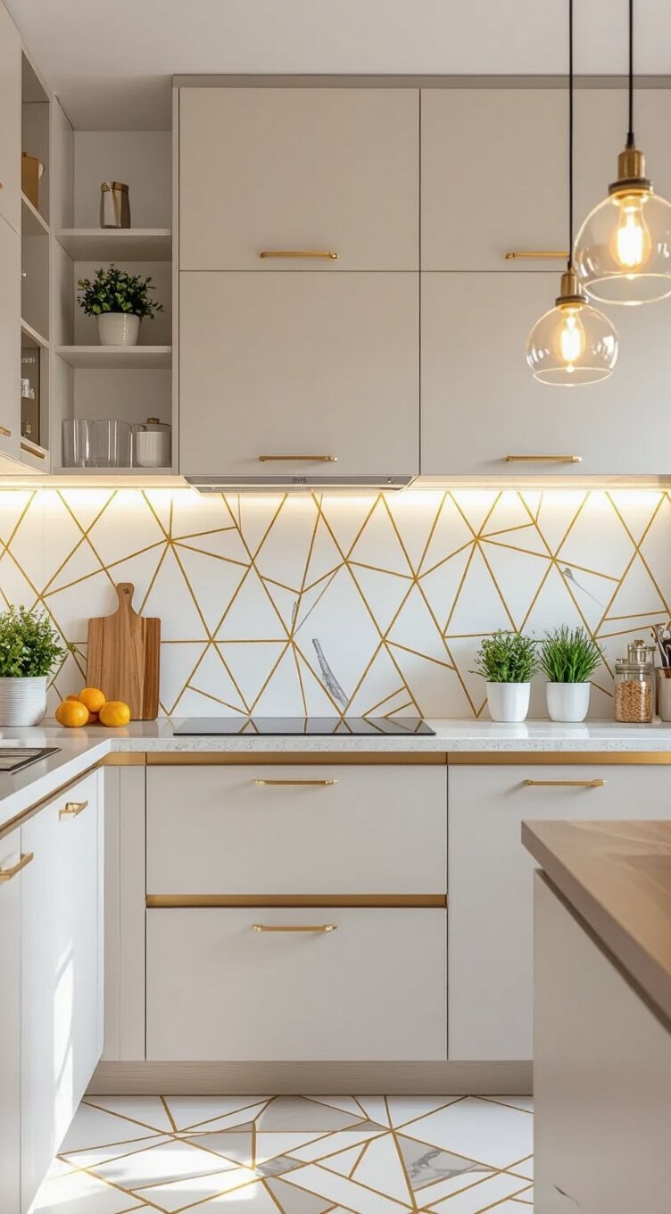 peel and stick backsplash flexibility