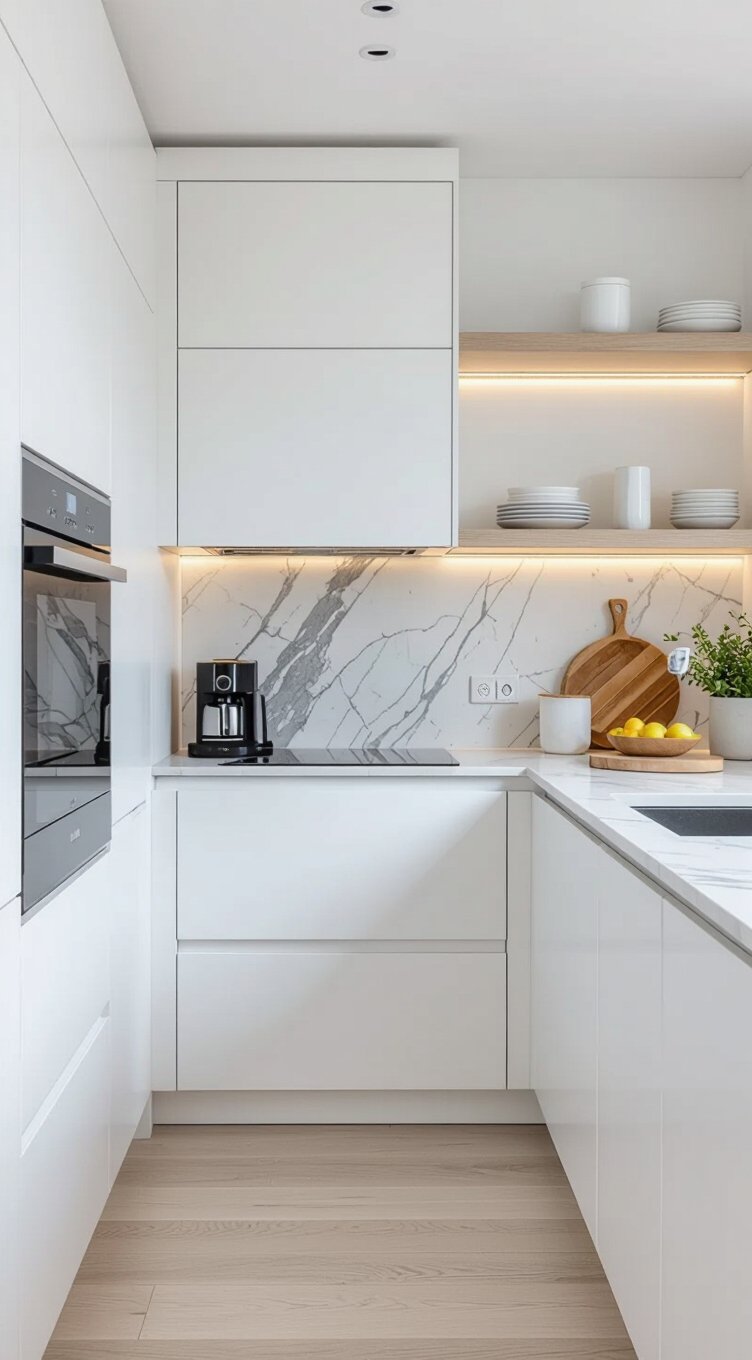 seamless modern kitchen design