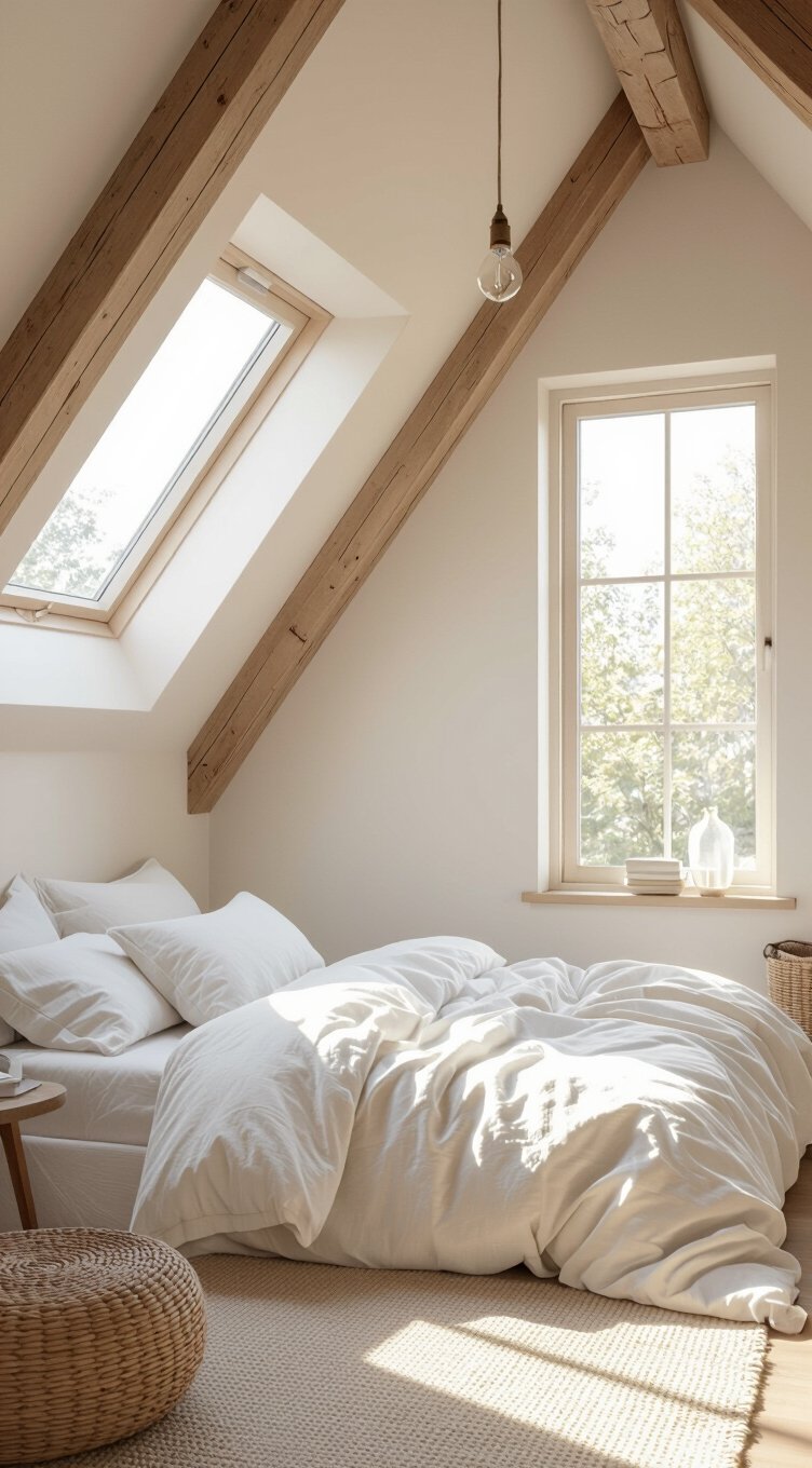 skylights for natural attic light