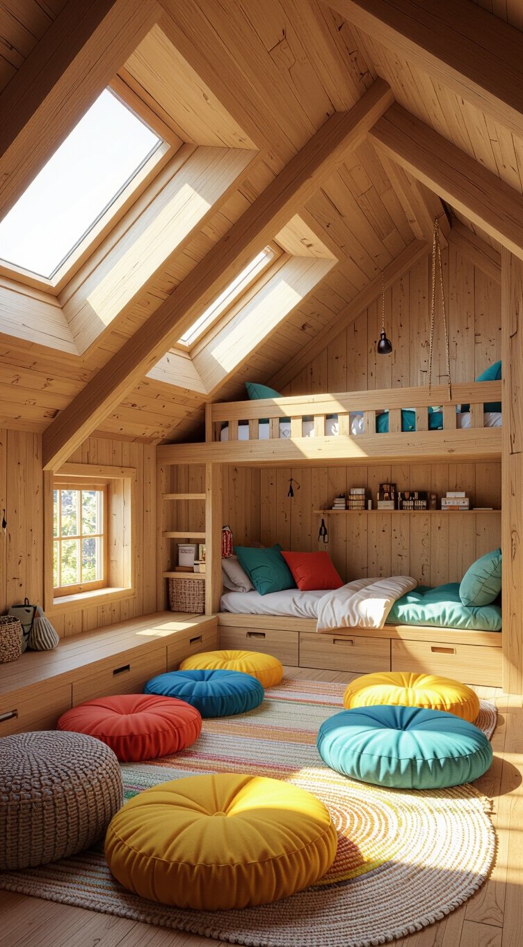 skylights transform attics with light