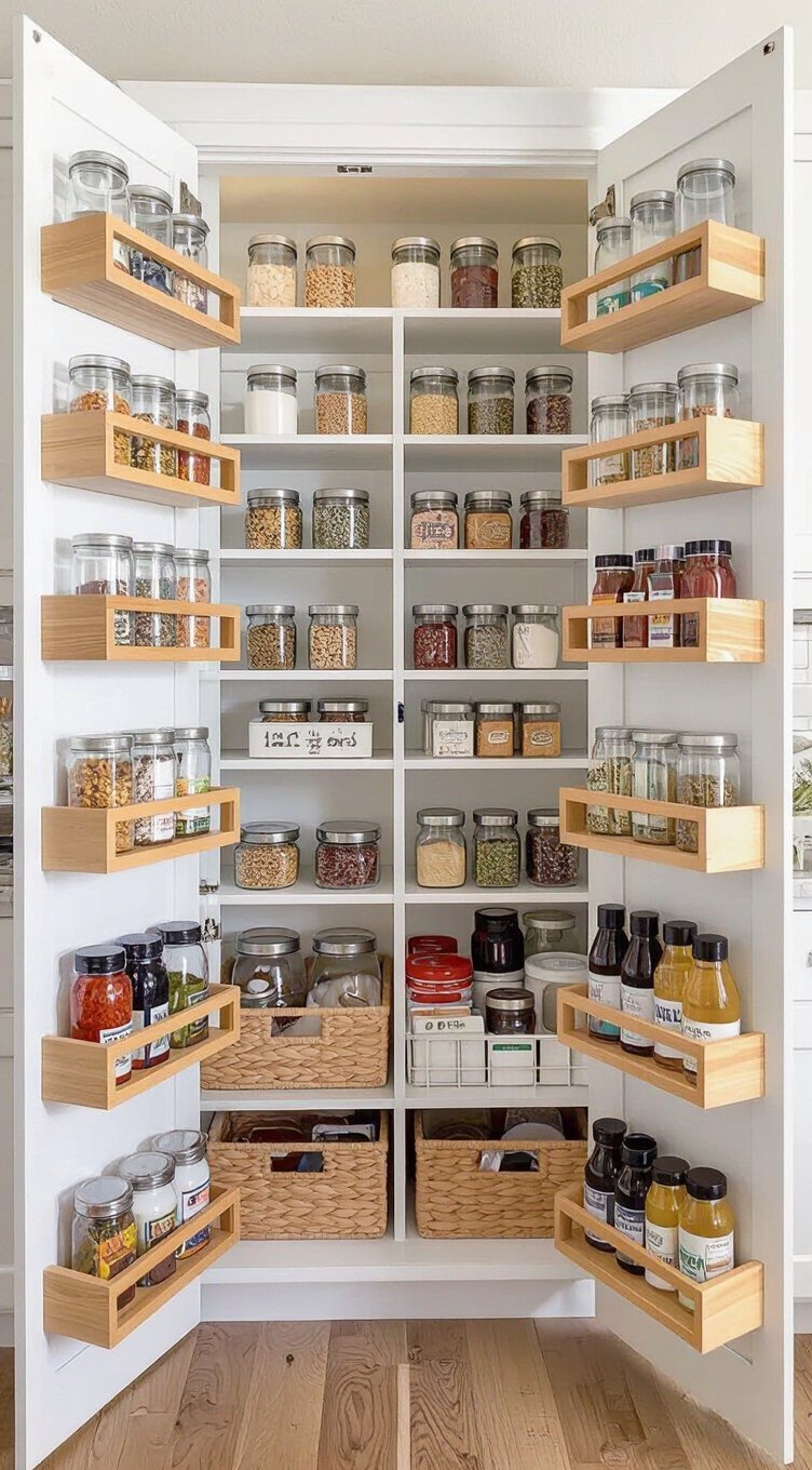 small kitchen pantry storage ideas