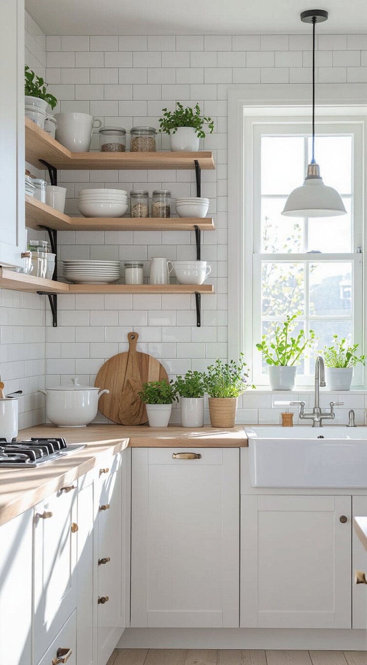 small white kitchen budget makeover