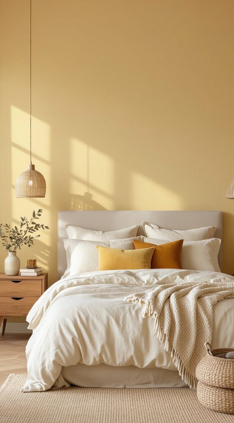 soft butter yellow serenity