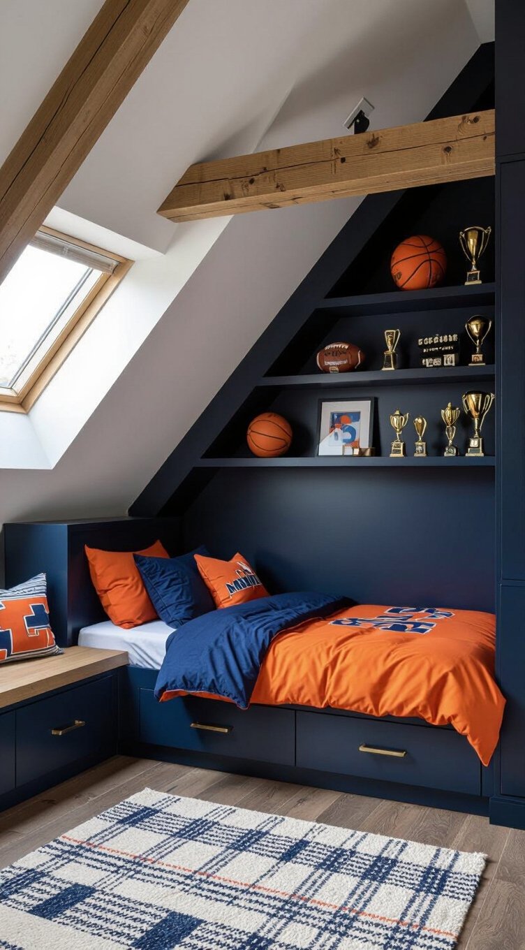 sports and hobby attic design