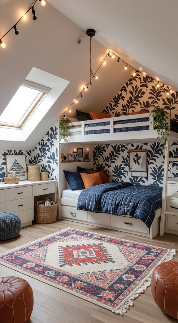 teen attic bedroom ideas