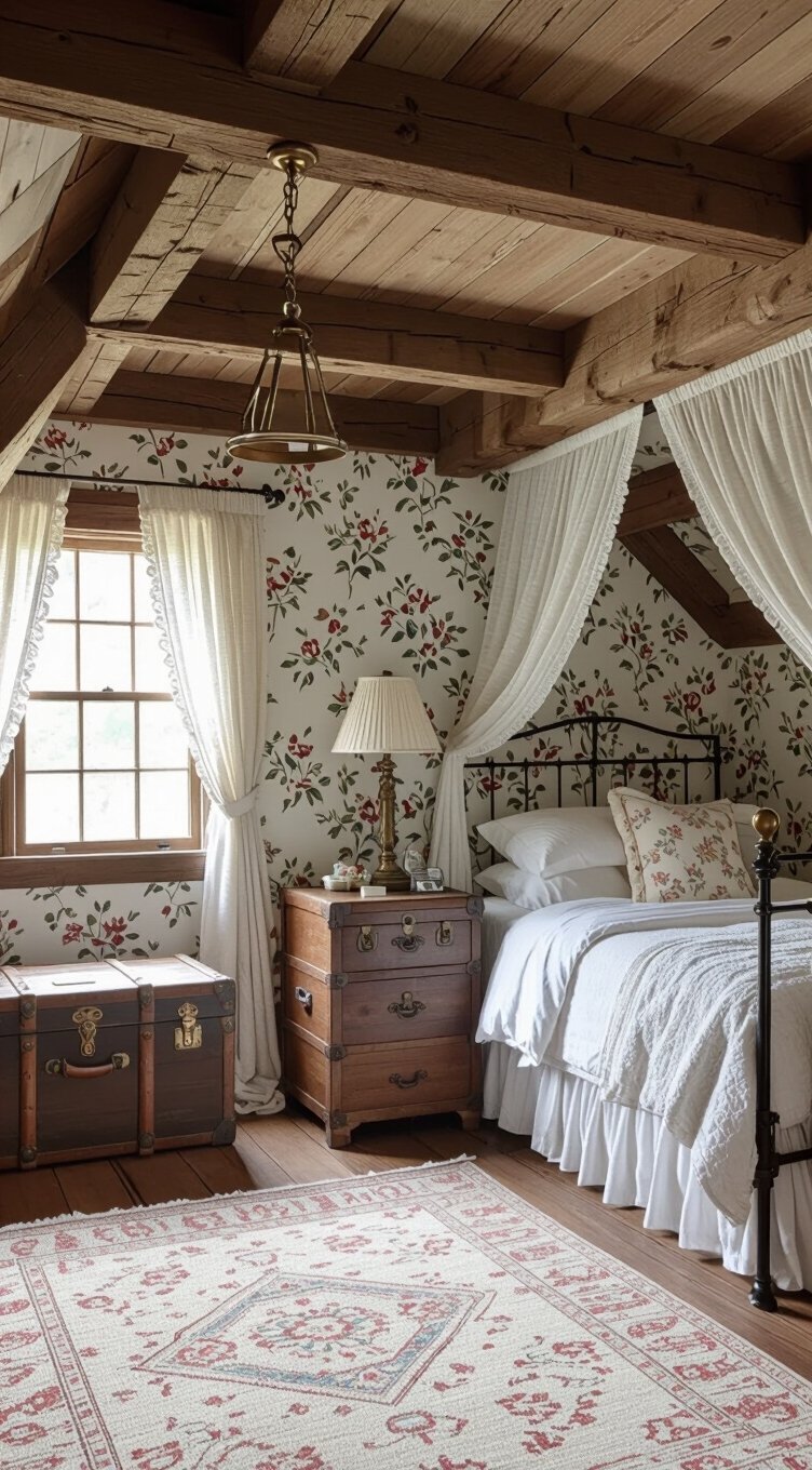 timeless vintage attic charm