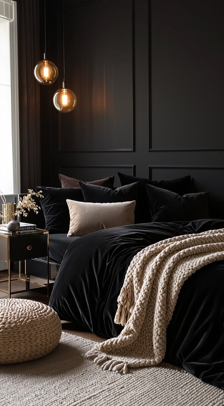 velvet metal and wood textures