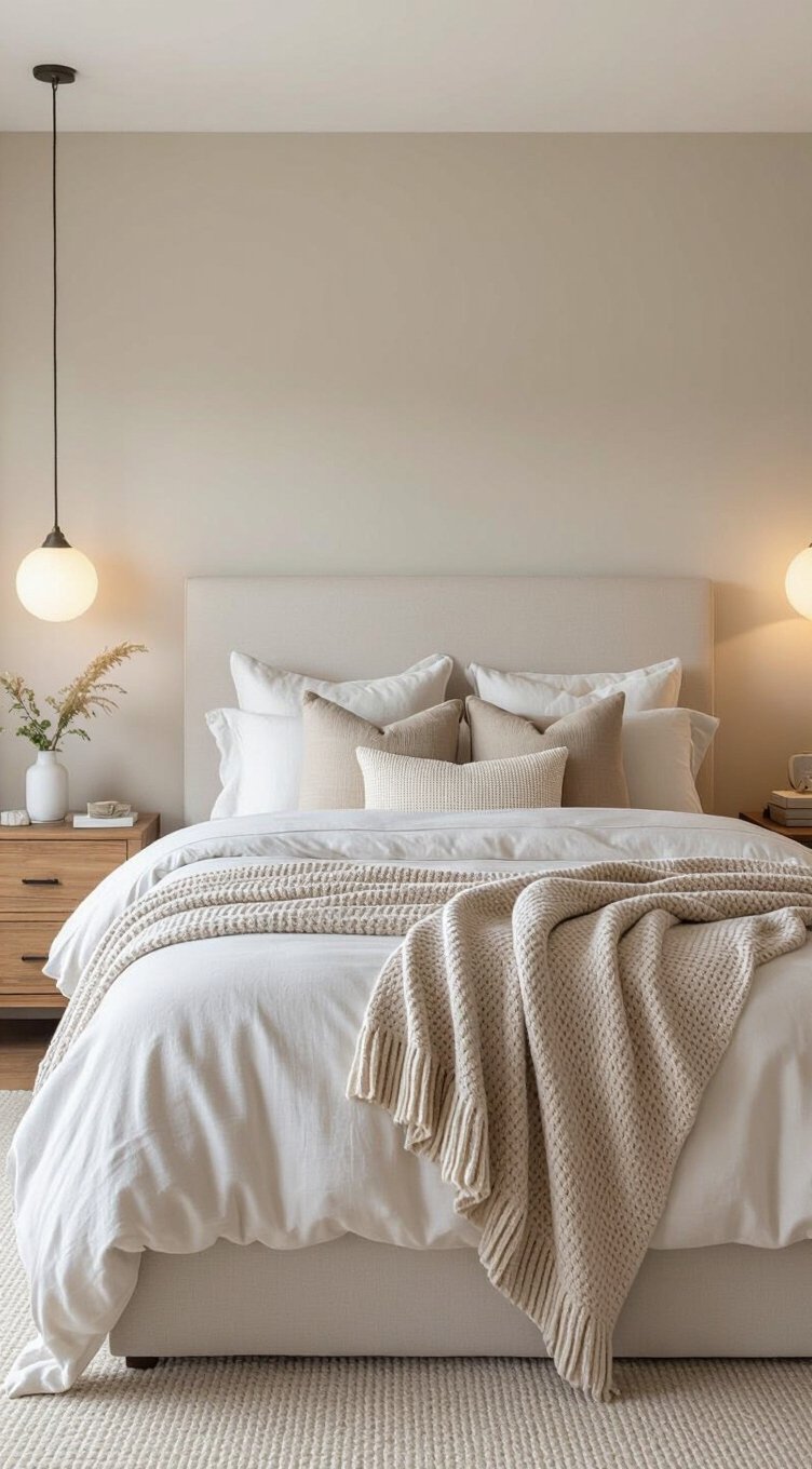 warm greige cozy retreat