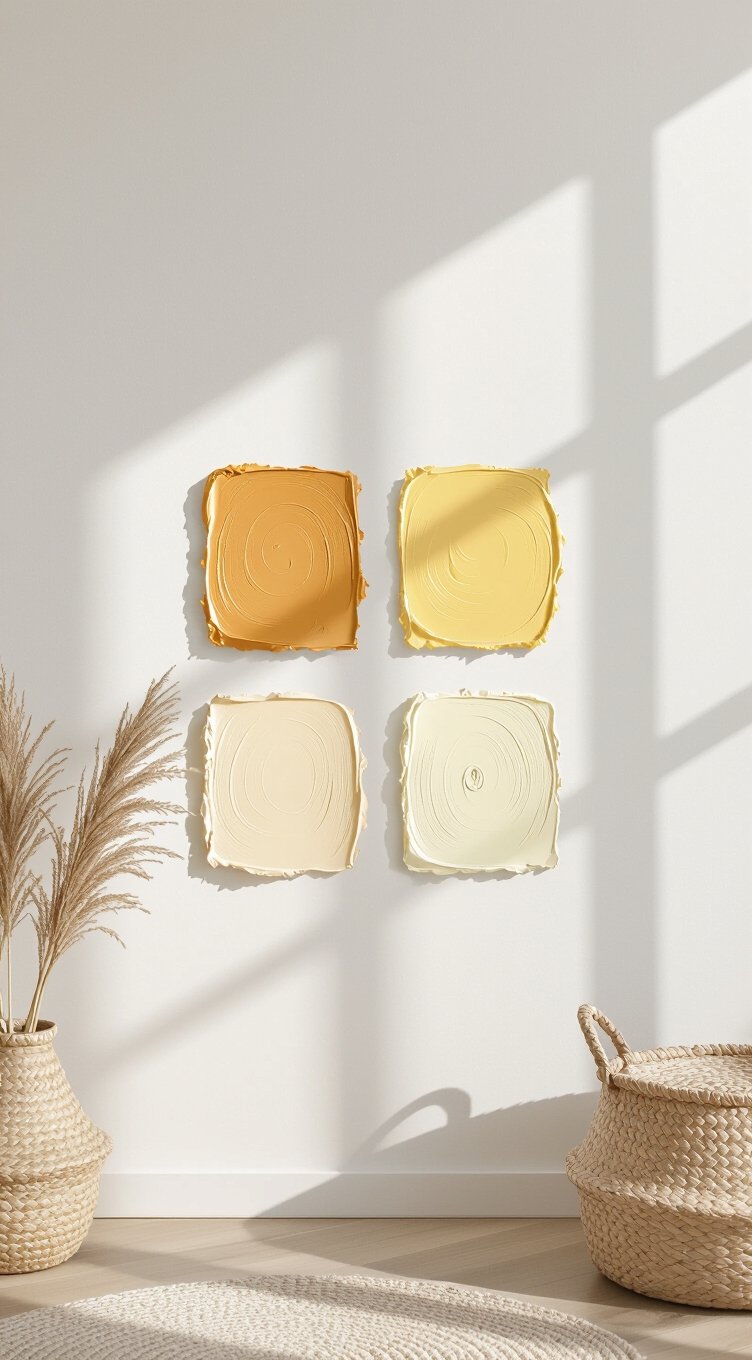 yellow bedroom wall paint ideas