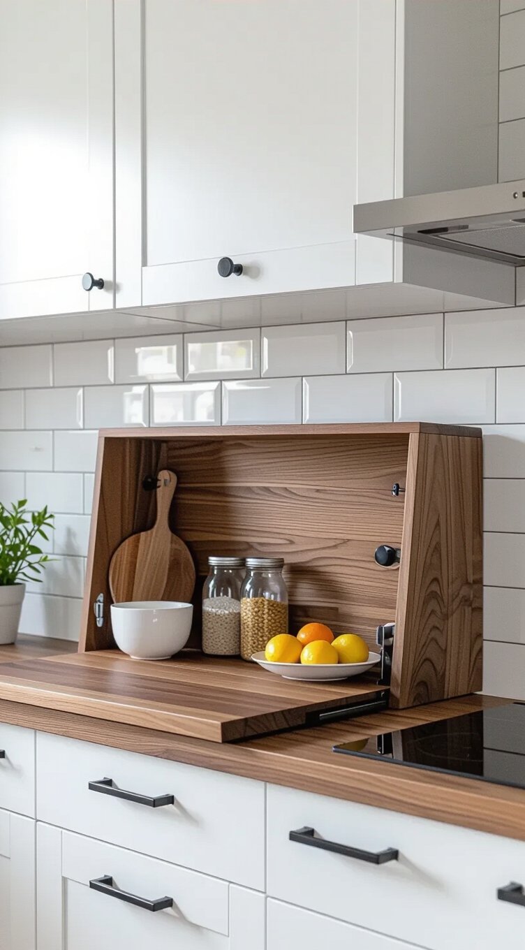fold down wall mounted breakfast bar