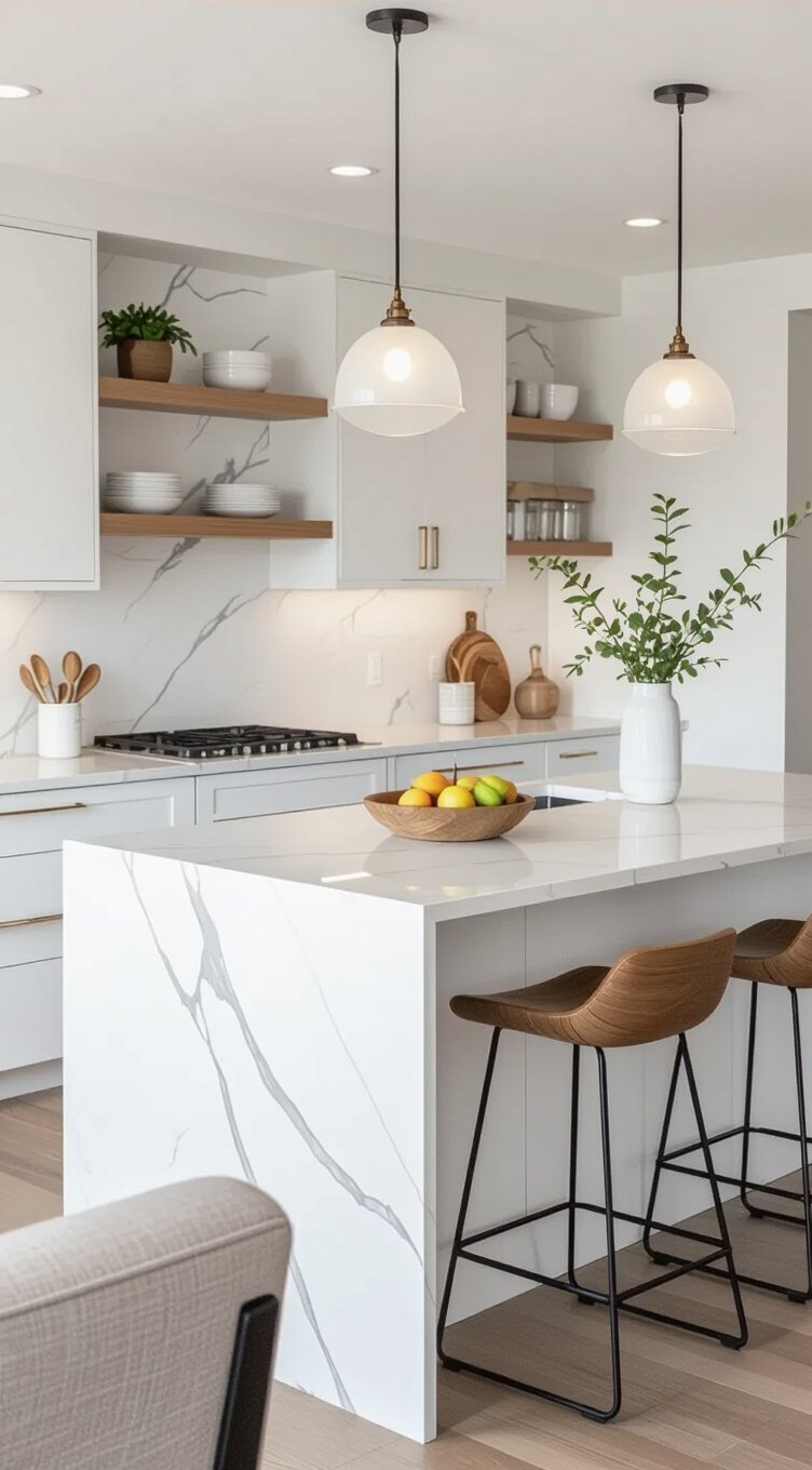 small kitchen peninsula solutions