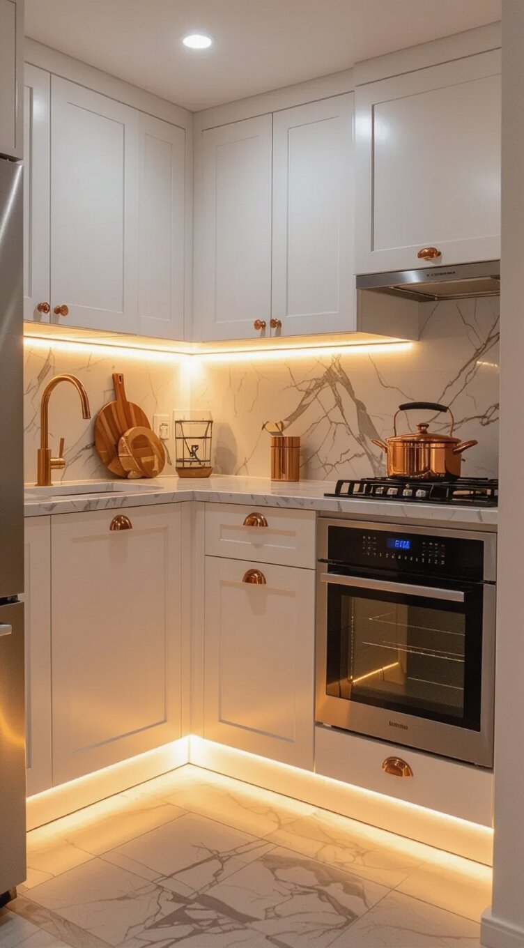warm dimmable under cabinet led lighting