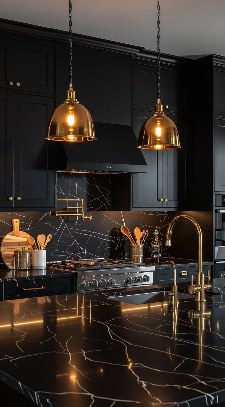 warm light reflective surfaces